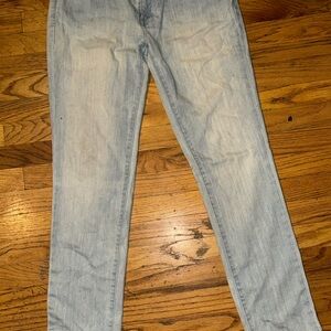 Light Wash Denim Jeans